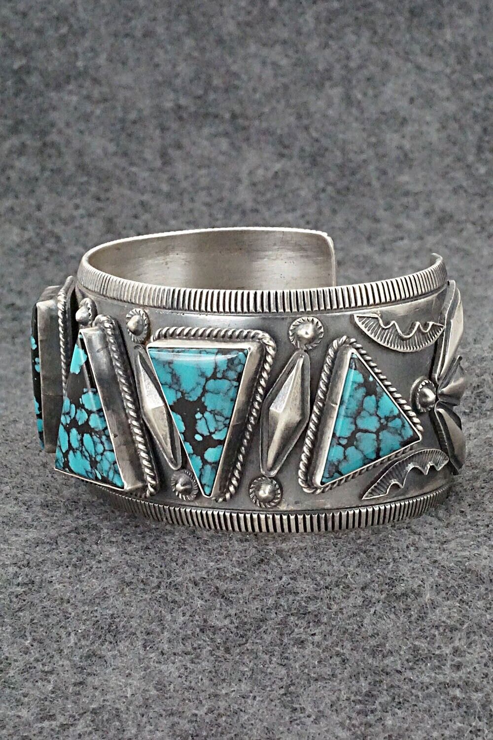 Turquoise & Sterling Silver Bracelet - Derrick Gordon