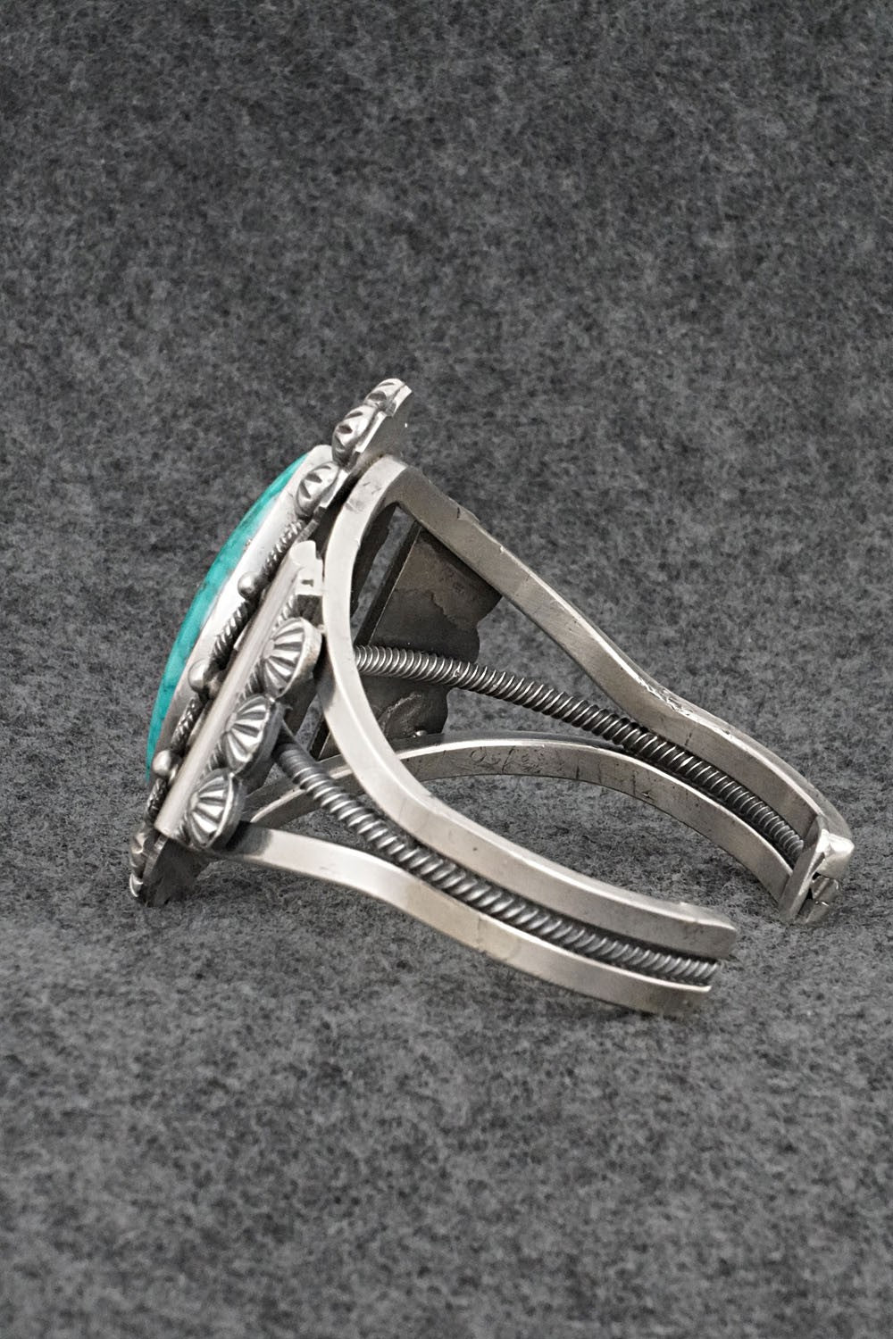 Turquoise & Sterling Silver Bracelet - Rosita Calladitto