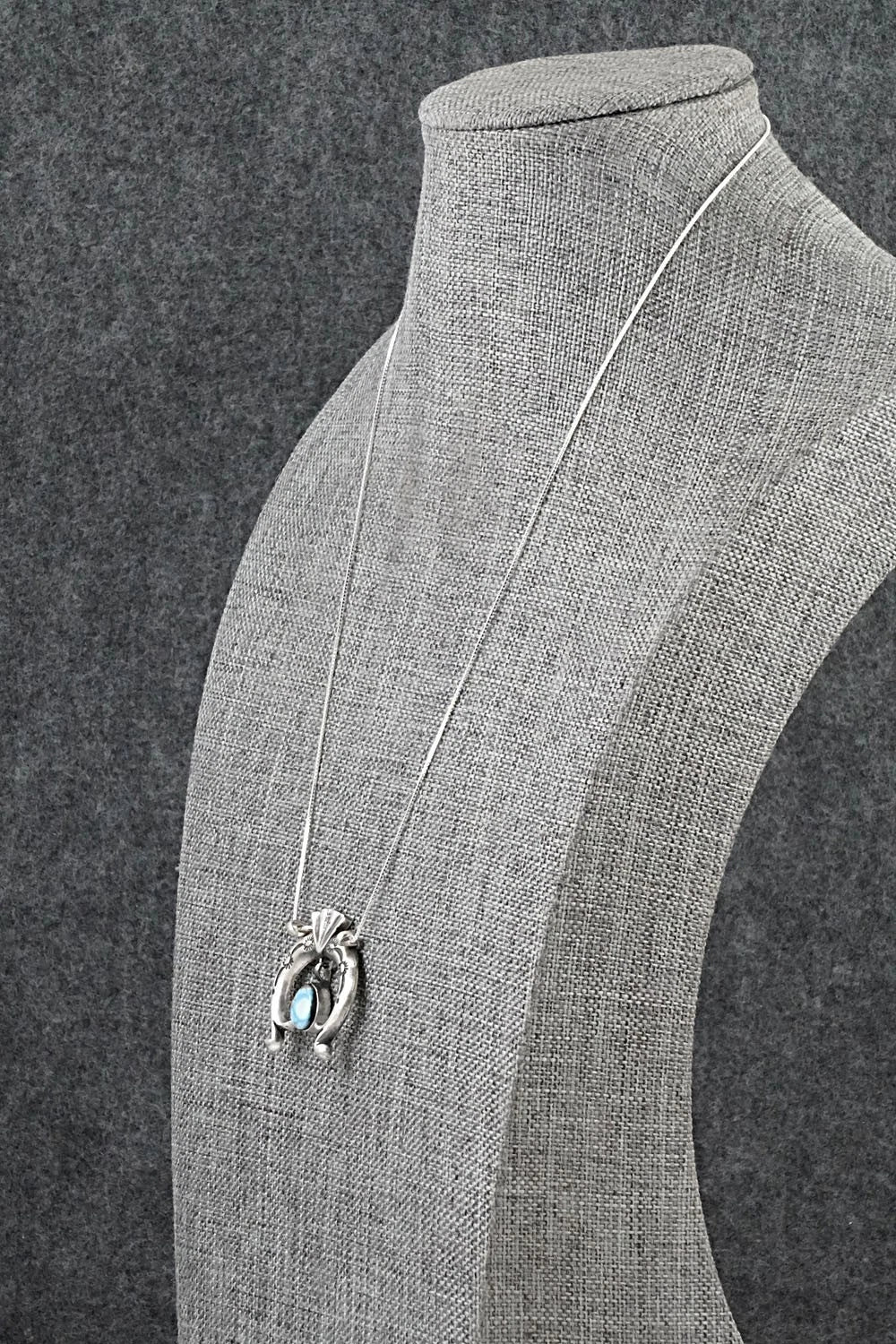 Turquoise & Sterling Silver Necklace - Gary Shorty