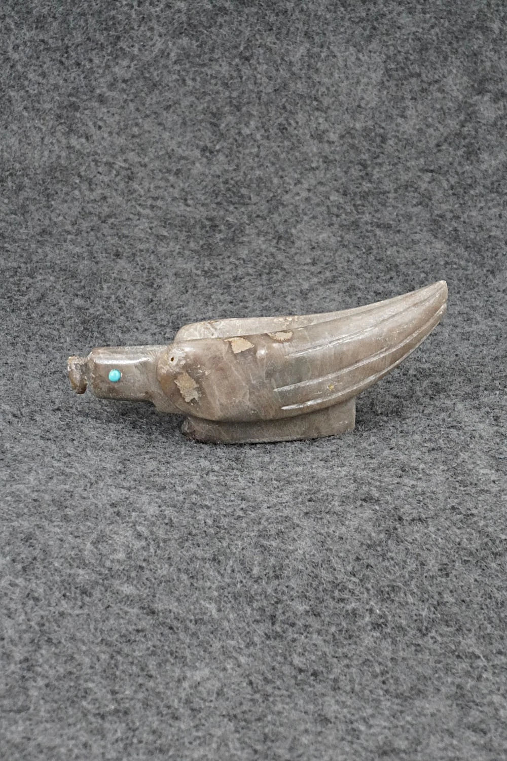 Eagle Zuni Fetish Carving - Michael Mahooty