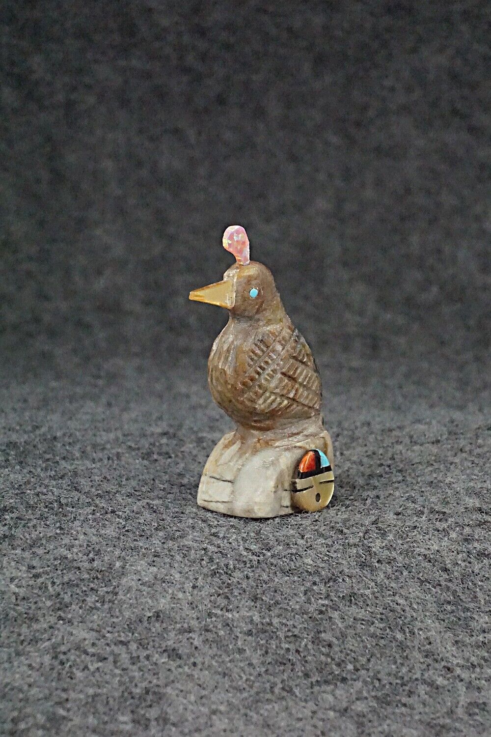 Quail Zuni Fetish Carving - Darrin Boone