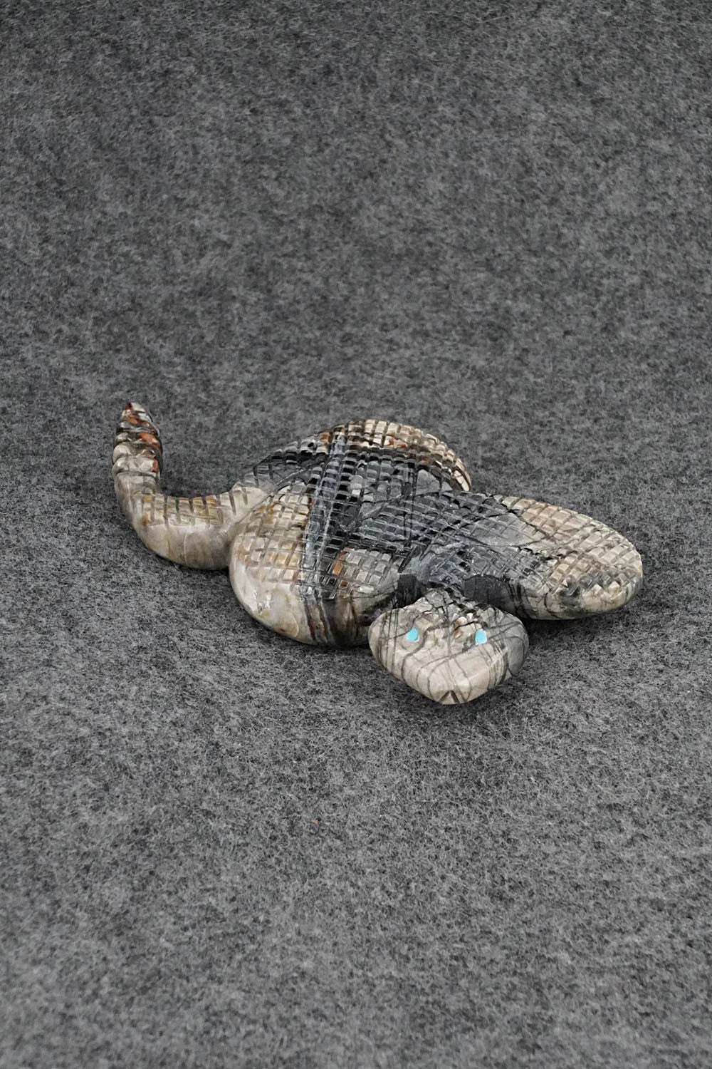 Rattlesnake Zuni Fetish Carving - Paulette & Farlan Quam
