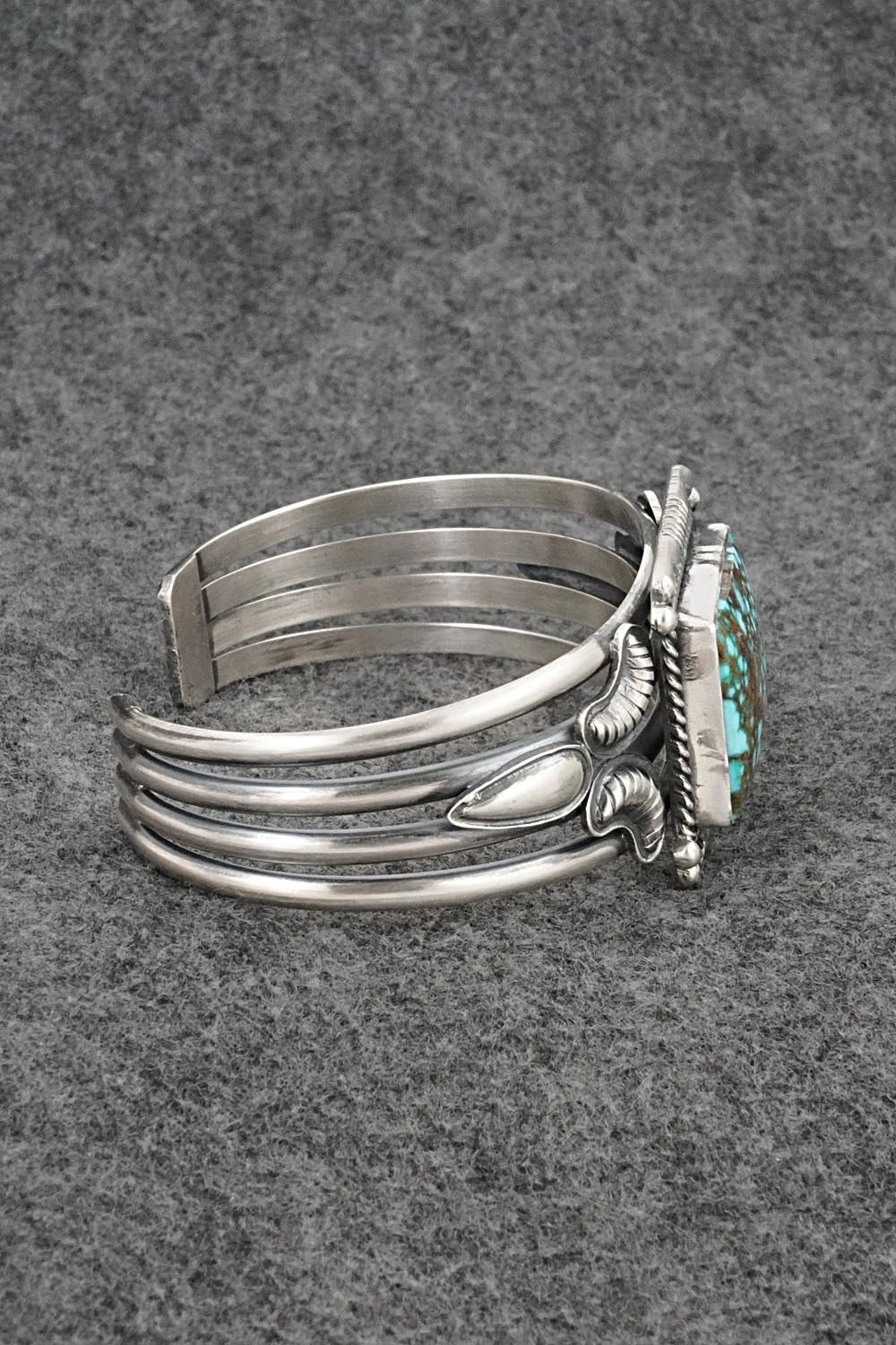 Turquoise & Sterling Silver Bracelet - Derrick Gordon