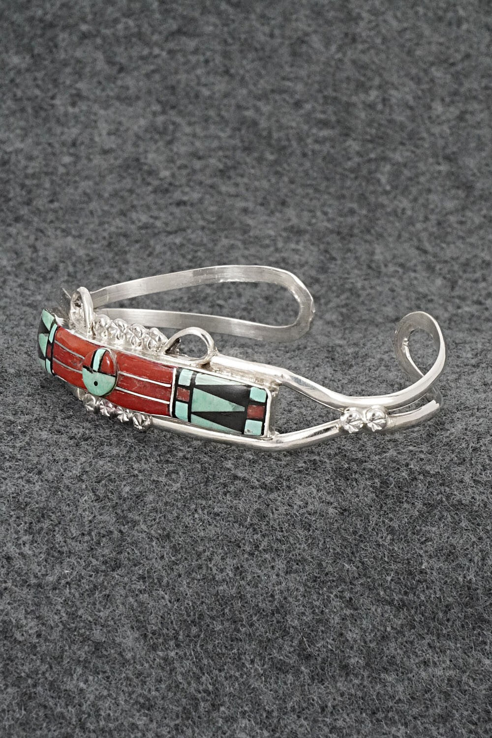 Multi-Stone & Sterling Silver Bracelet - Ola Eriacho