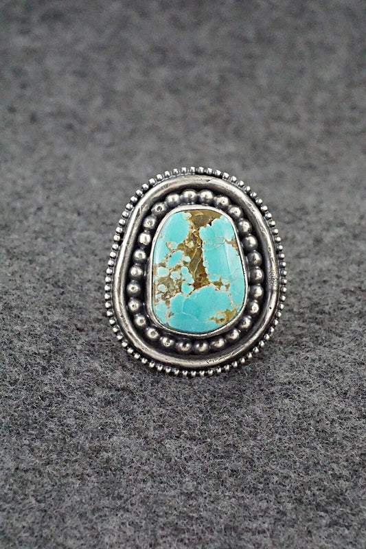 Turquoise & Sterling Silver Ring - Marita Benally - Size 9.5