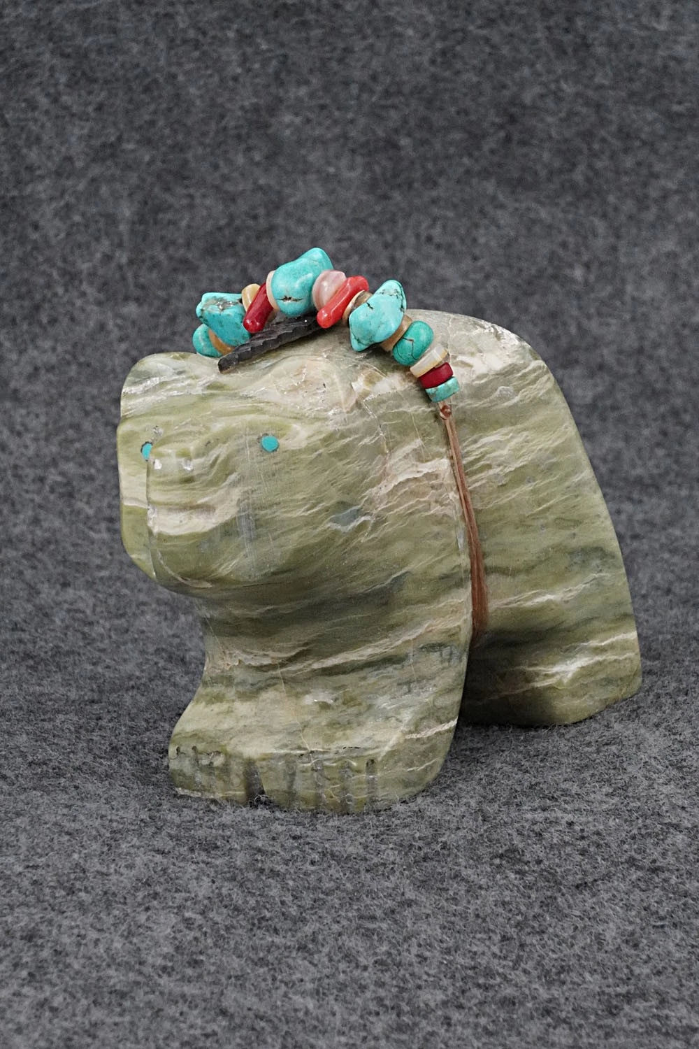 Bear Zuni Fetish Carving - Darrell Westika