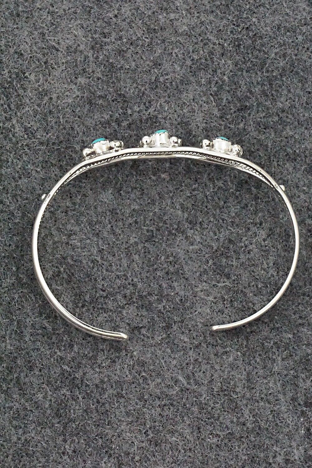 Turquoise & Sterling Silver Bracelet - Robert Martinez