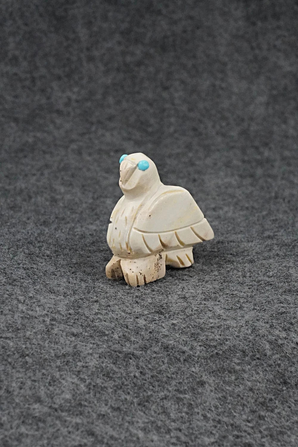 Eagle Zuni Fetish Carving - Cody Chavez