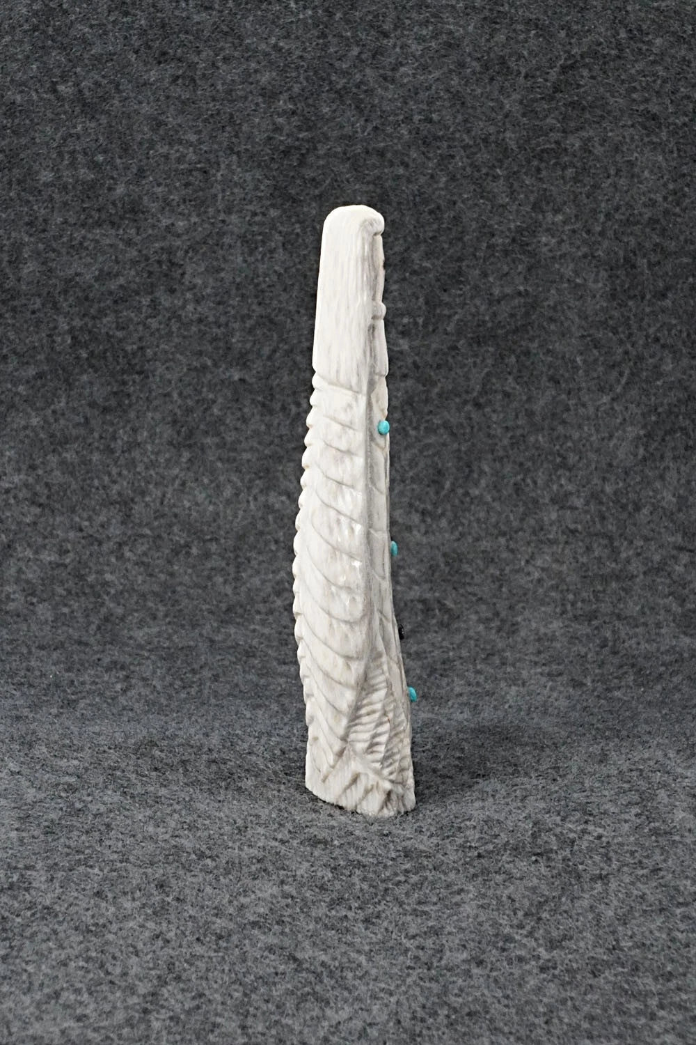 Corn Maiden Zuni Fetish Carving - Garrick Weeka