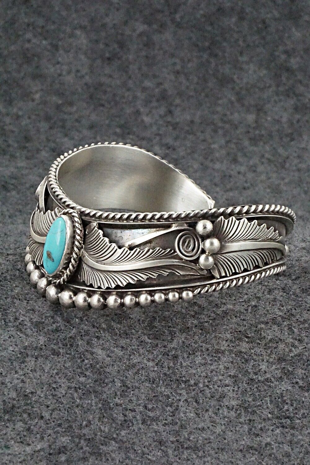 Turquoise & Sterling Silver Bracelet - Tom Lewis