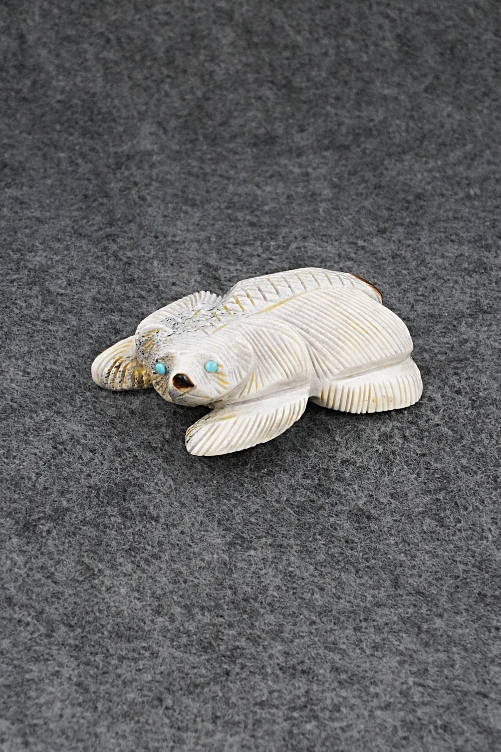Badger Zuni Fetish Carving - Claudia Peina
