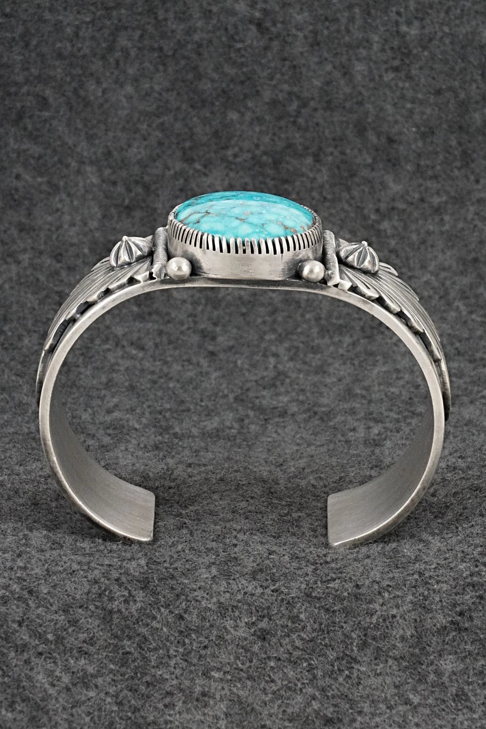 Turquoise & Sterling Silver Bracelet - Mark Yazzie
