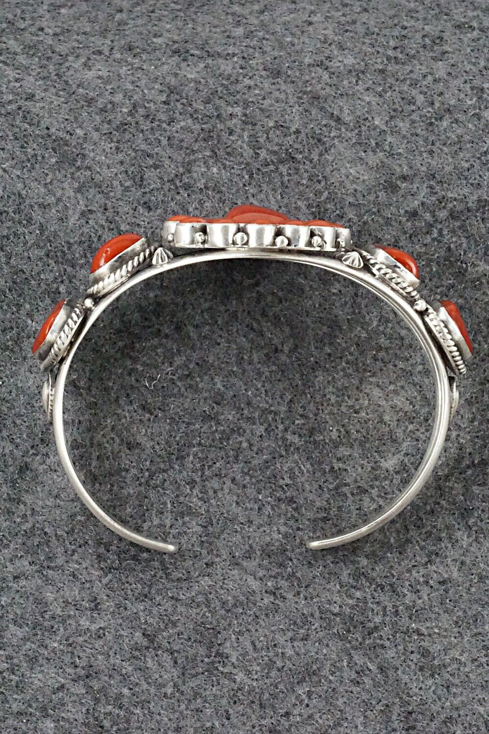 Coral & Sterling Silver Bracelet - Derrick Gordon