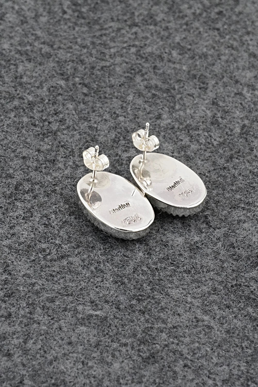 Morado & Sterling Silver Earrings - Murray Hannaweeka
