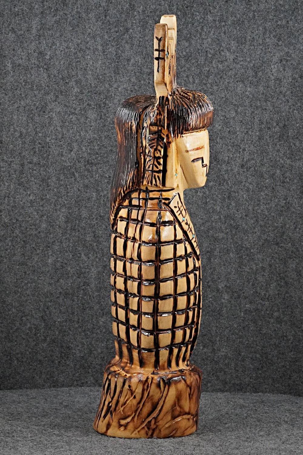 Corn Maiden Zuni Fetish Carving - Tony Mackel
