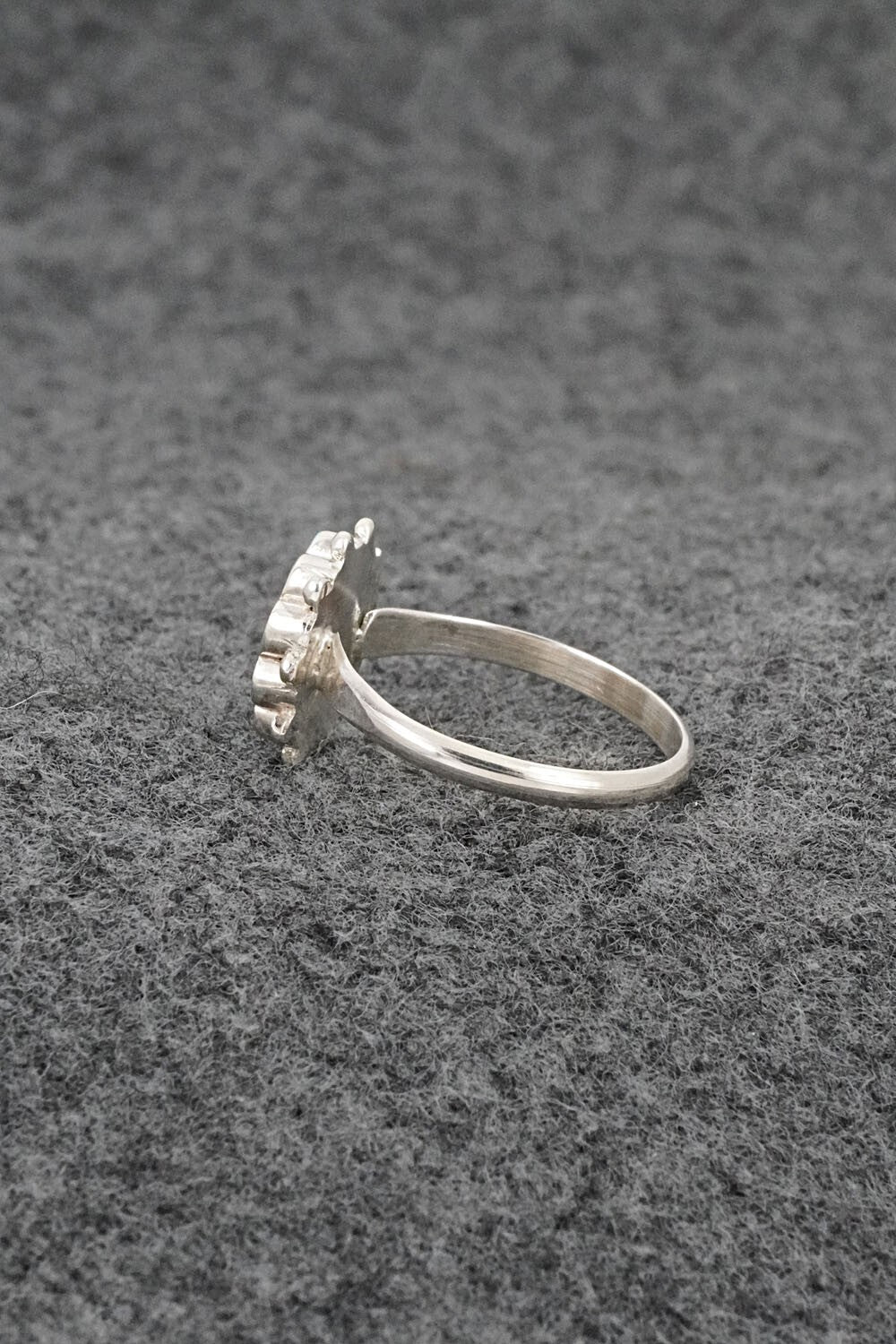 Multi-Stone & Sterling Silver Ring - Maxine Soseeah - Size 7