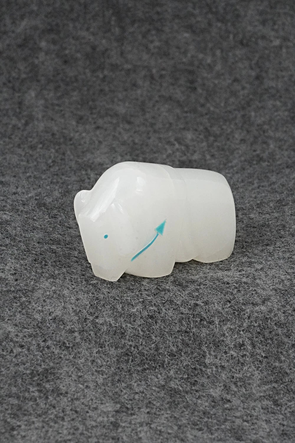 Buffalo Zuni Fetish Carving - Clayton Panteah