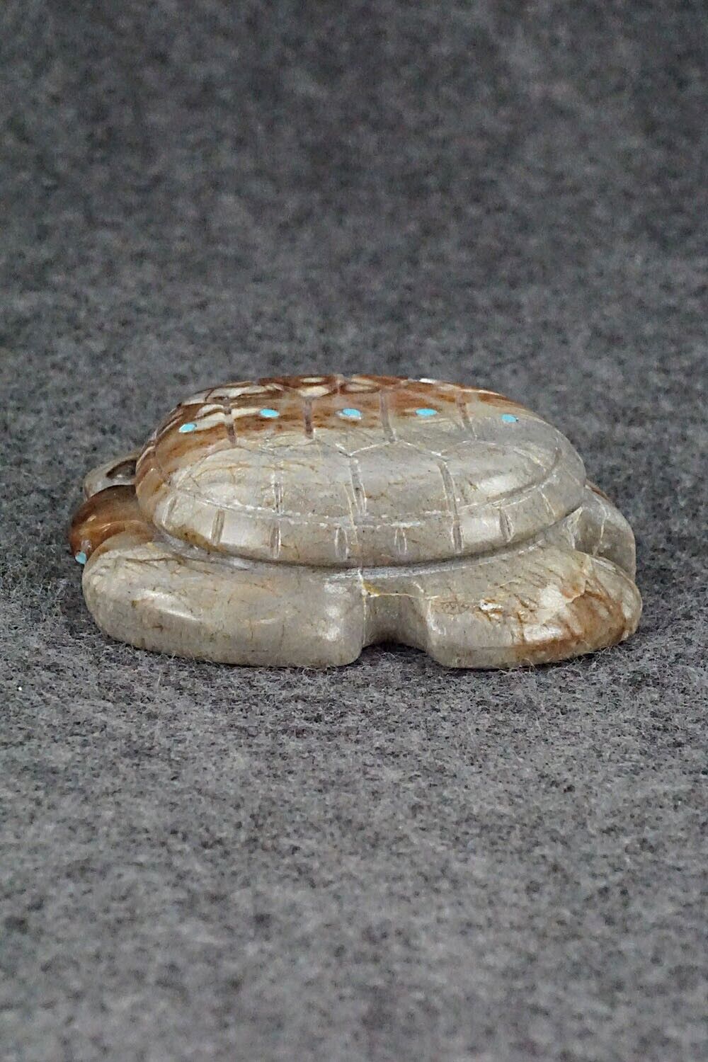 Turtle Zuni Fetish Carving - Danny Lonjose