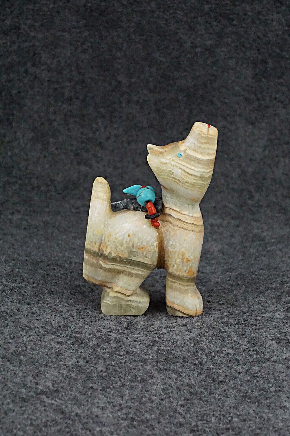 Wolf Zuni Fetish Carving - Douglas Martza