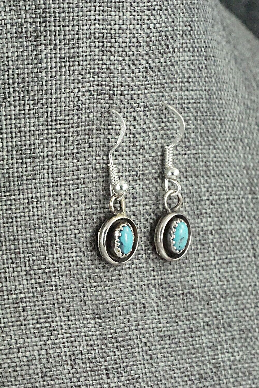 Turquoise & Sterling Silver Squash Blossom Set - Phil Garcia