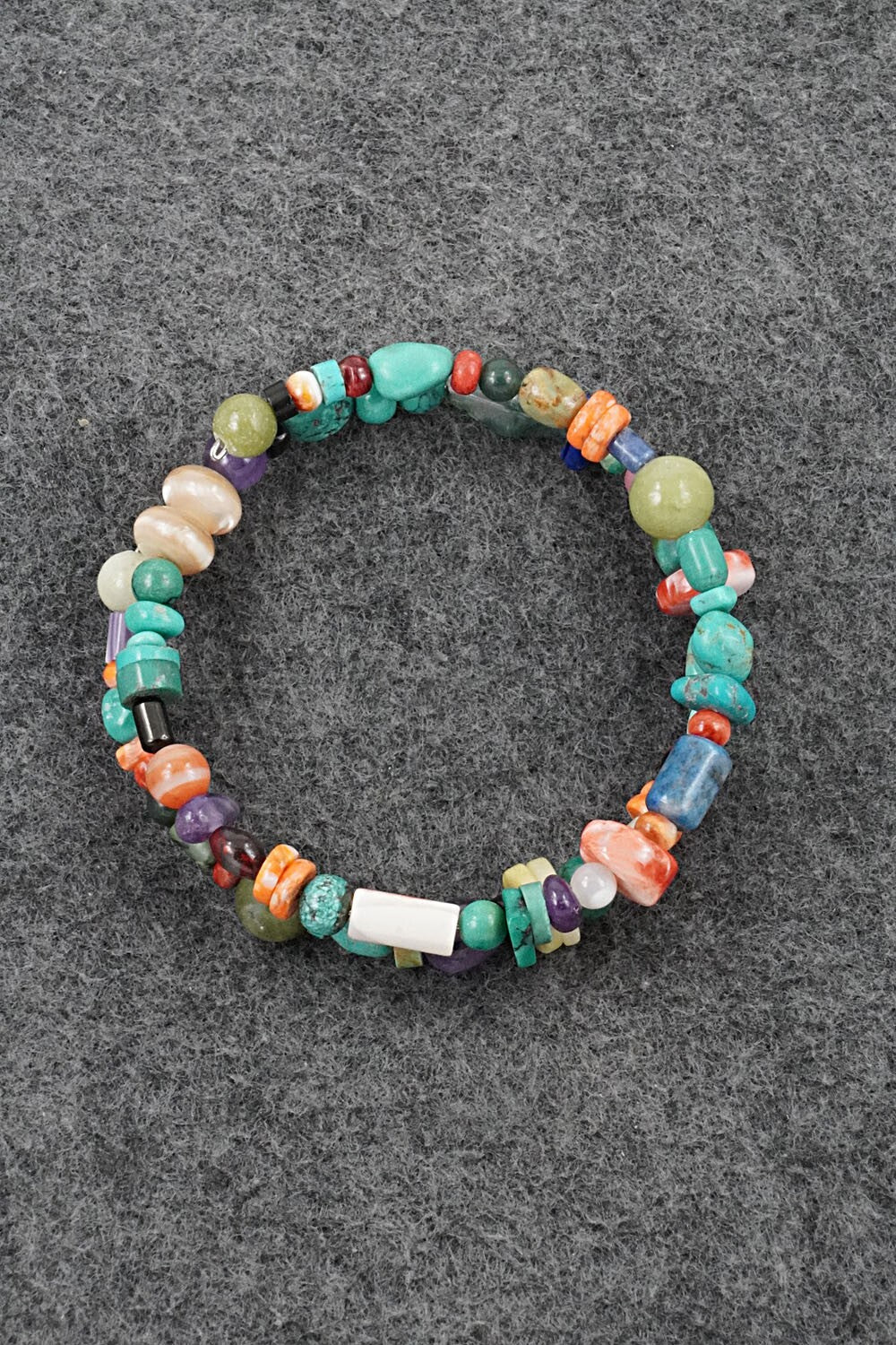 Multi-Stone Beaded Bracelet - Helen Tsosie