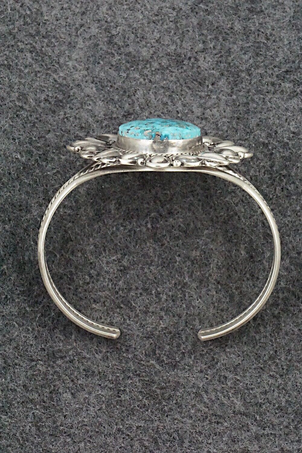 Turquoise & Sterling Silver Bracelet - Derrick Gordon