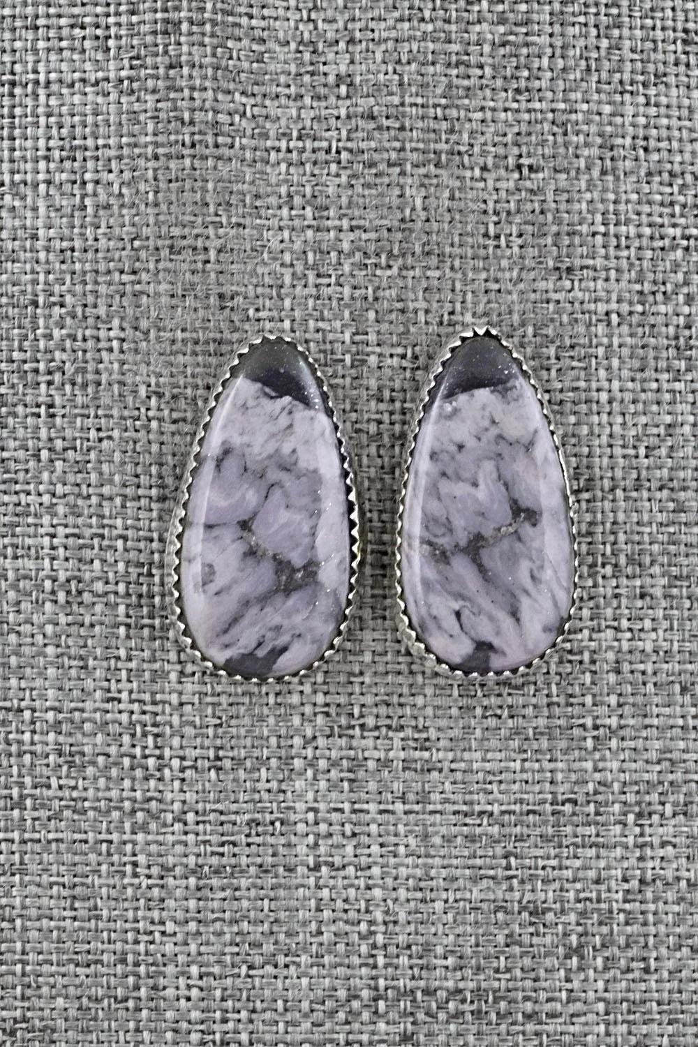 Morado & Sterling Silver Earrings - Murray Hannaweeka