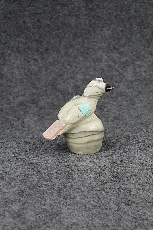 Bird Zuni Fetish Carving - Freddie Leekya