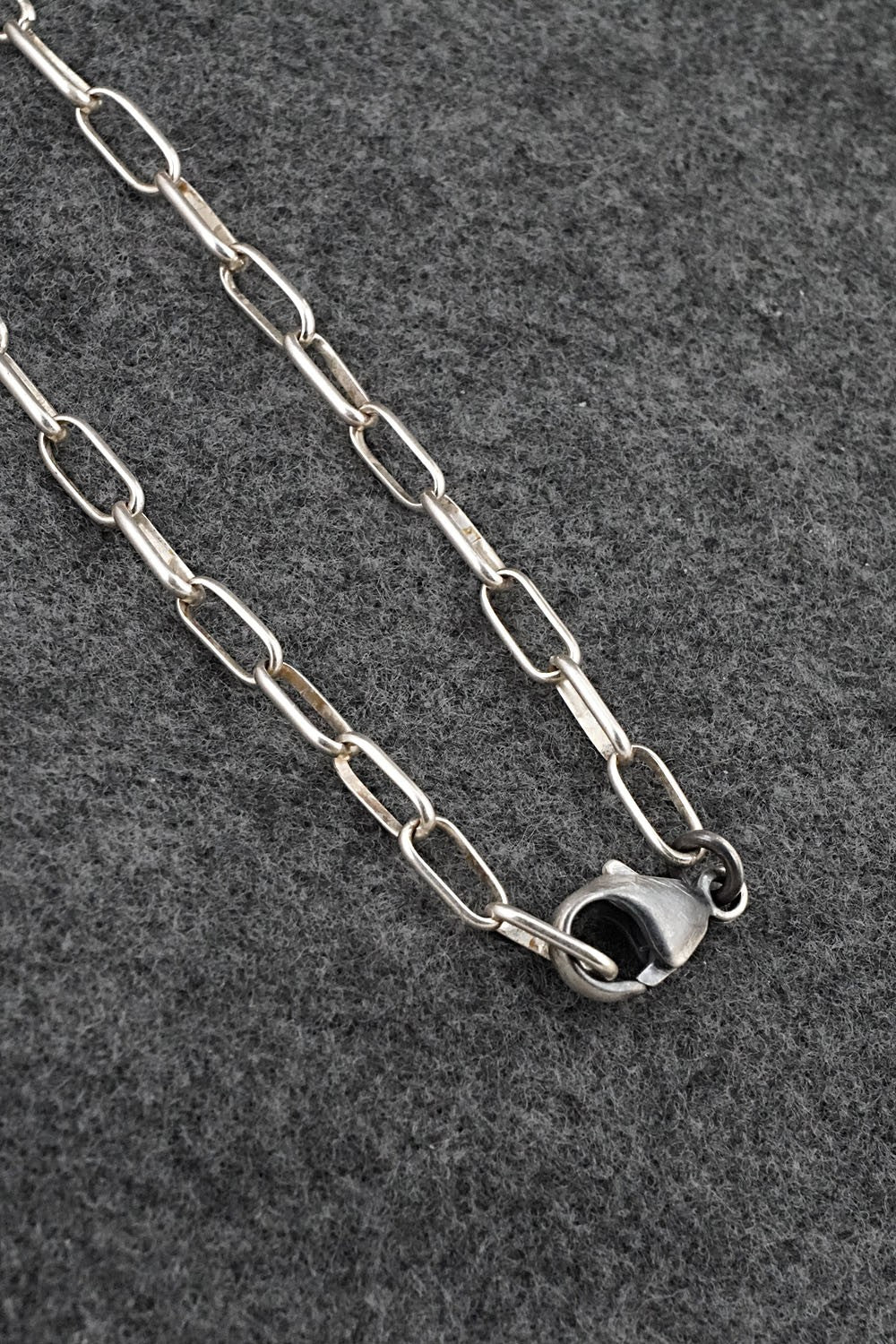 Turquoise & Sterling Silver Necklace - Bobby Johnson