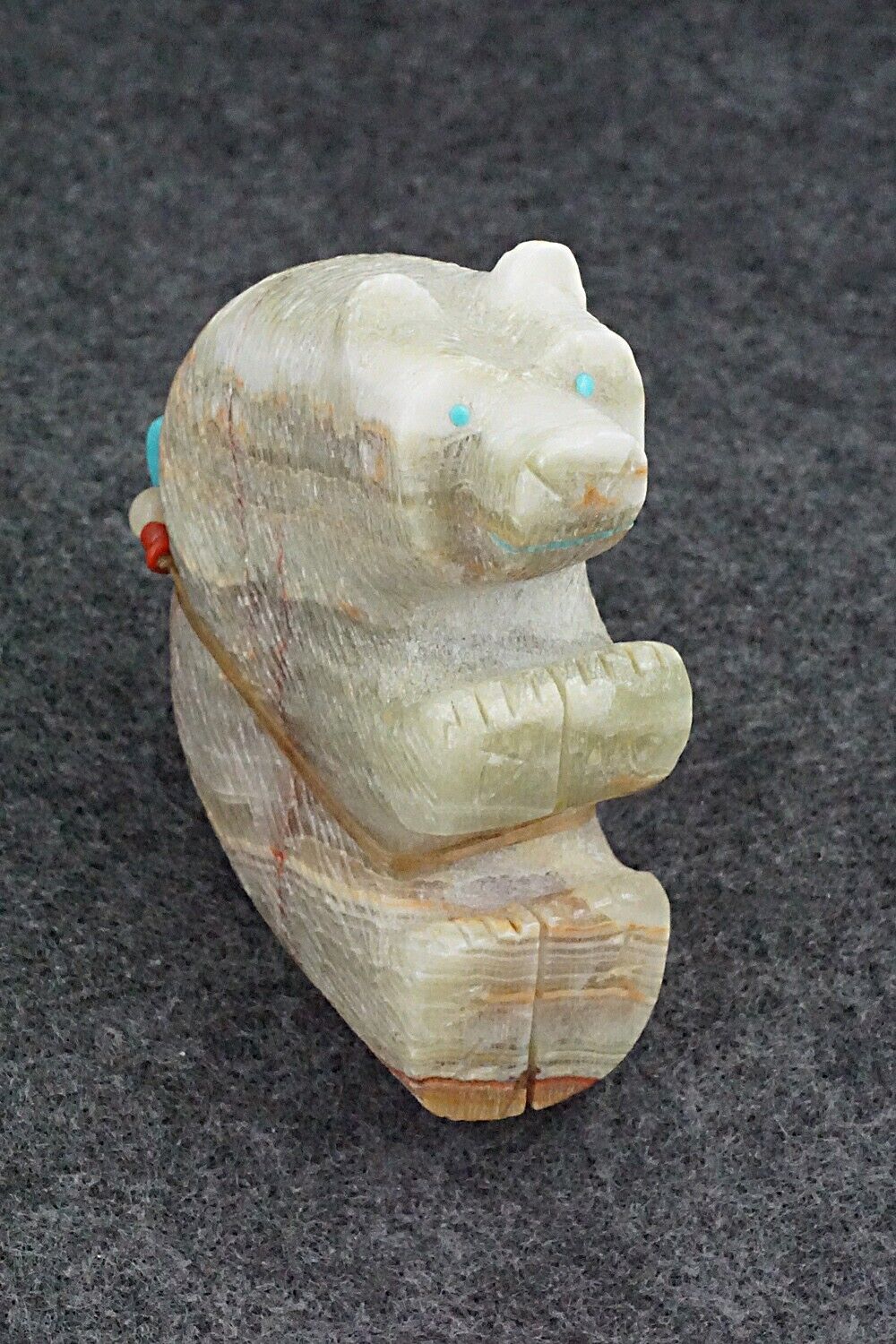 Bear Zuni Fetish Carving - Douglas Martza