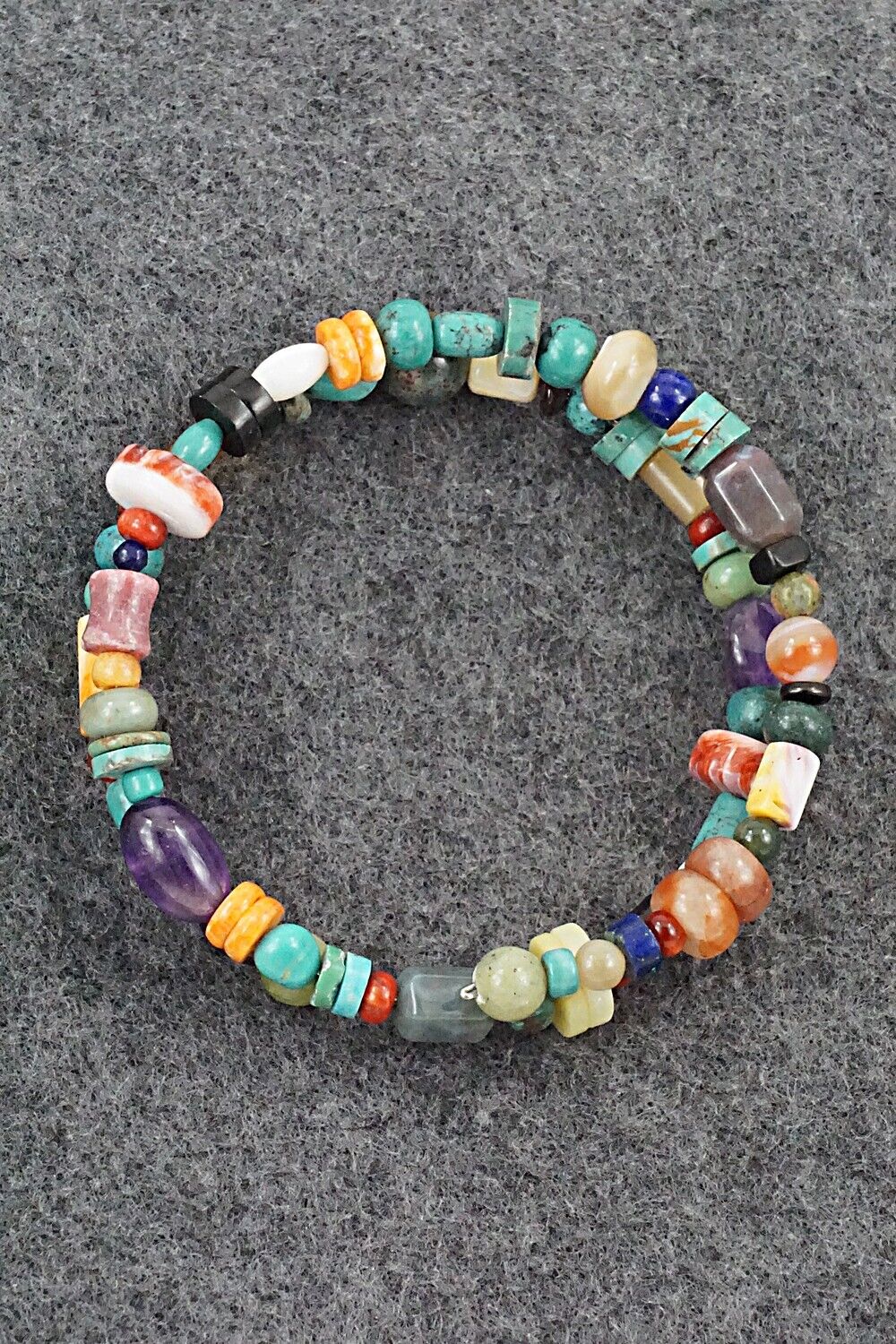 Multi-Stone Beaded Bracelet - Helen Tsosie