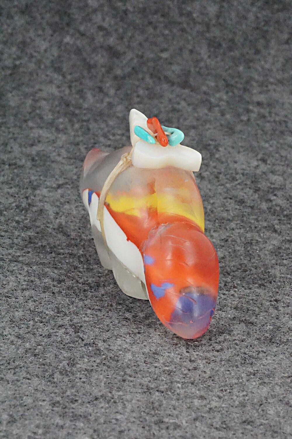 Wolf Zuni Fetish Carving - Leland Boone