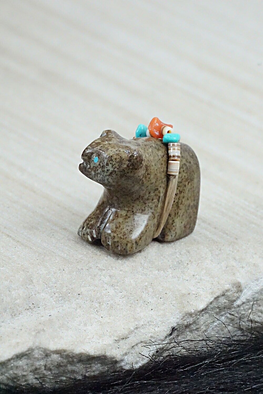 Bear Zuni Fetish Carving - Darrell Westika
