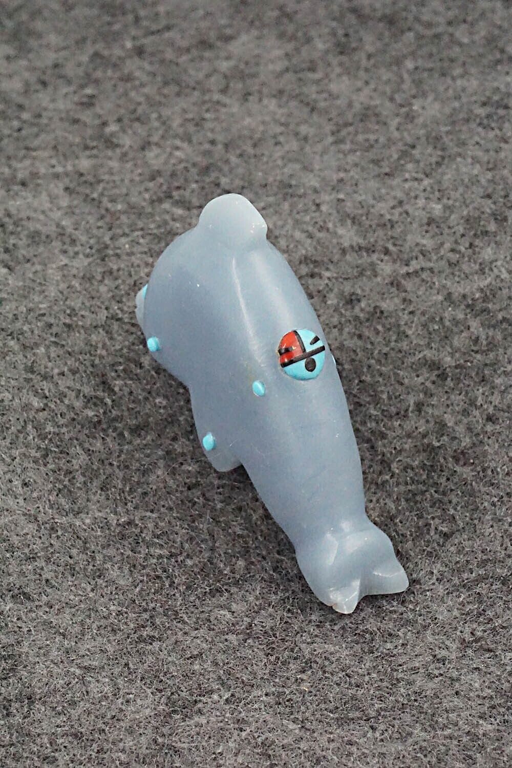 Dolphin Zuni Fetish Carving - Danette Laate