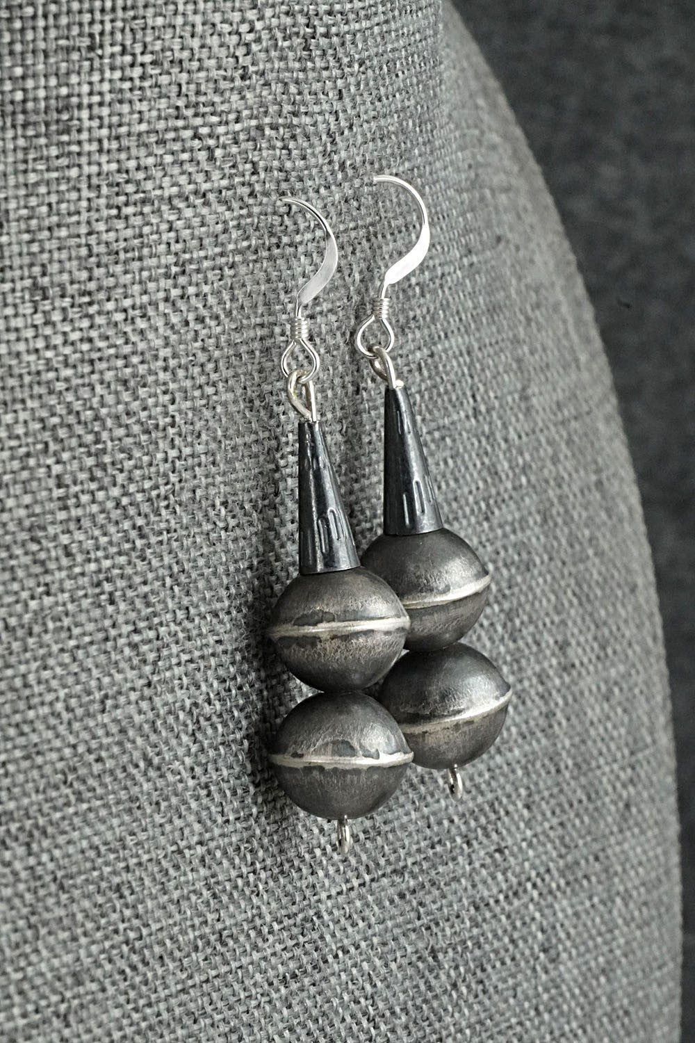 Turquoise & Sterling Silver Squash Blossom Set - Gilbert Martin