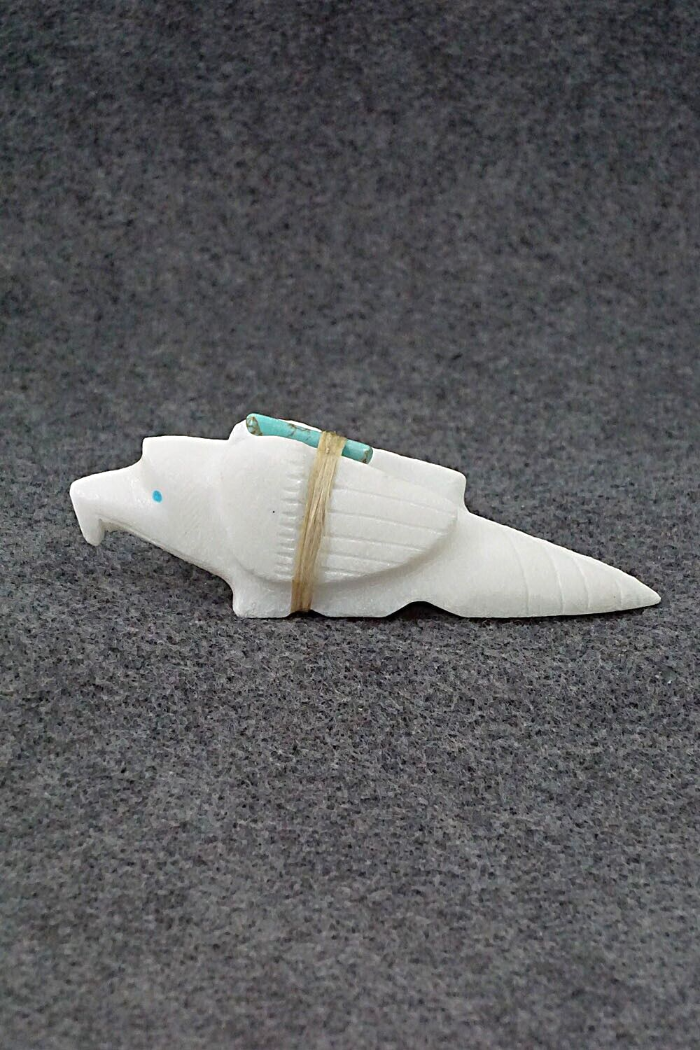 Eagle Zuni Fetish Carving - Herbert Halate