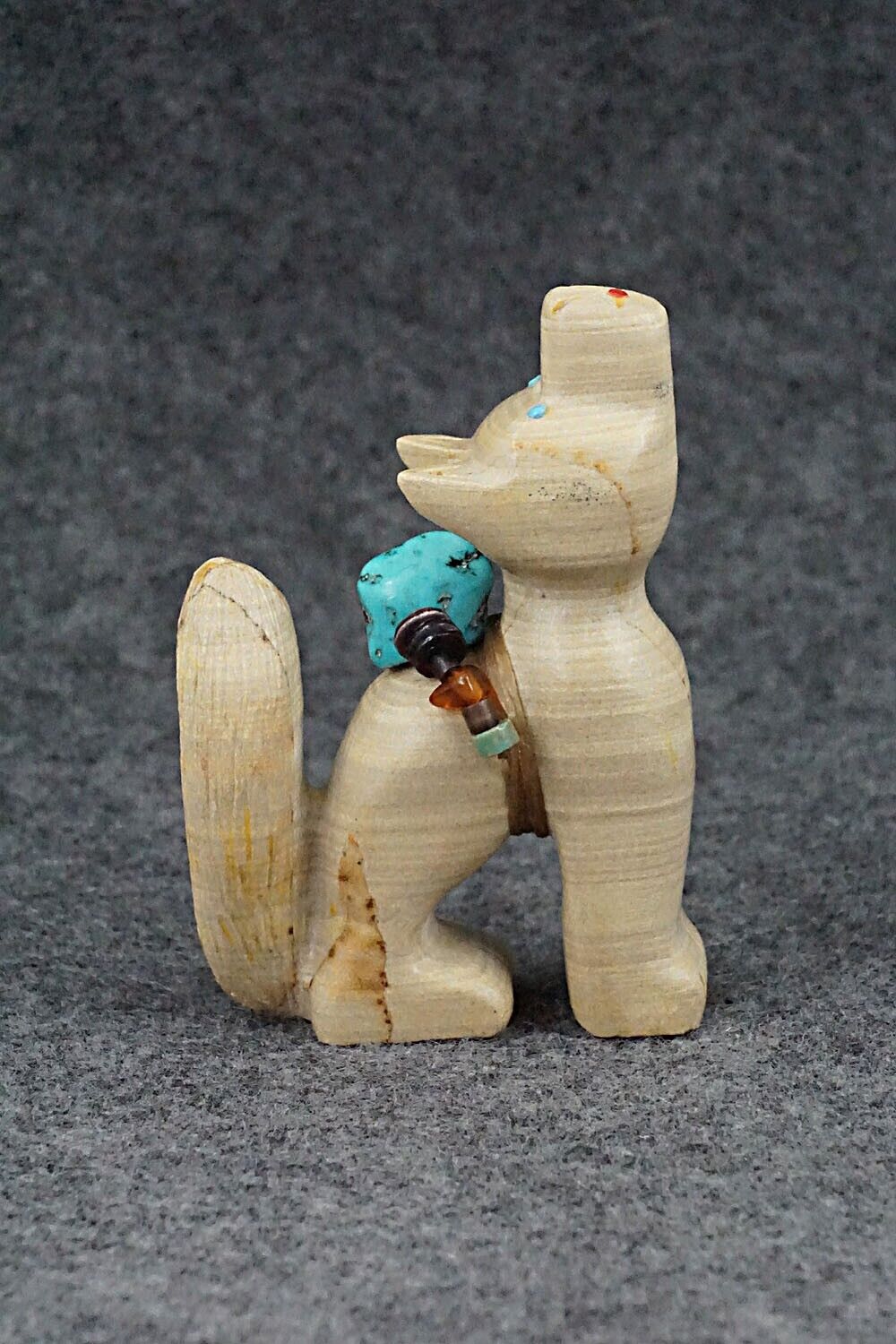 Wolf Zuni Fetish Carving - Douglas Martza