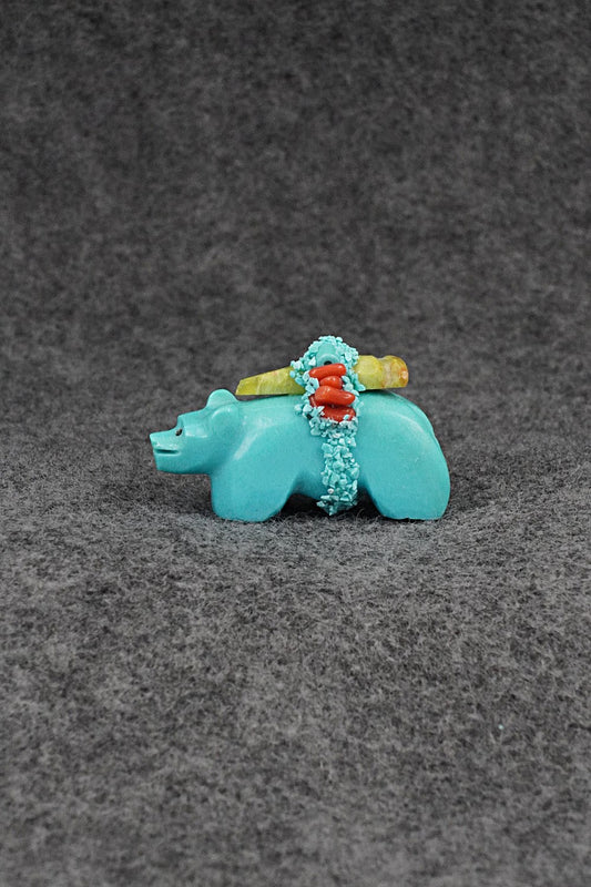 Bear Zuni Fetish Carving - Marvelita Phillips
