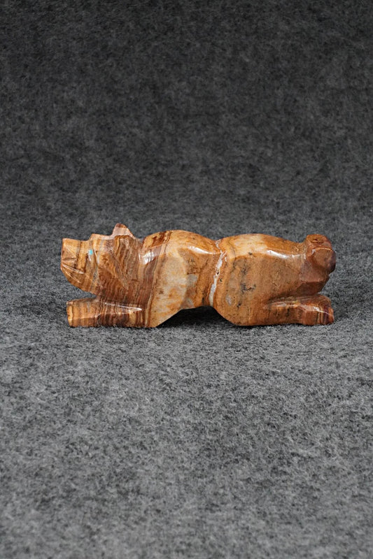 Mountain Lion Zuni Fetish Carving - Tony Mackel