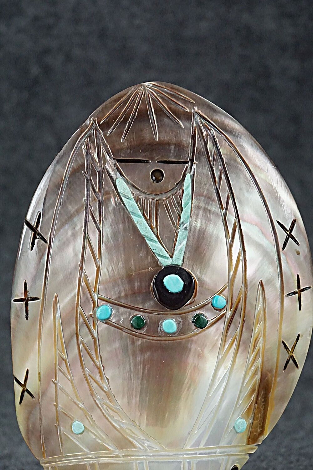 Corn Maiden Zuni Fetish Carving - Vickie Quandelacy