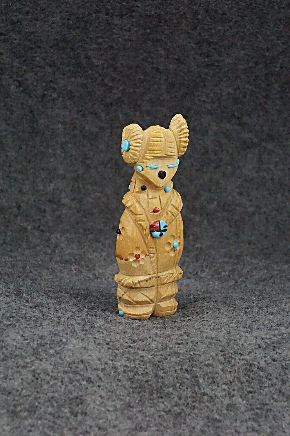 Corn Maiden Zuni Fetish Carving - Danette Laate