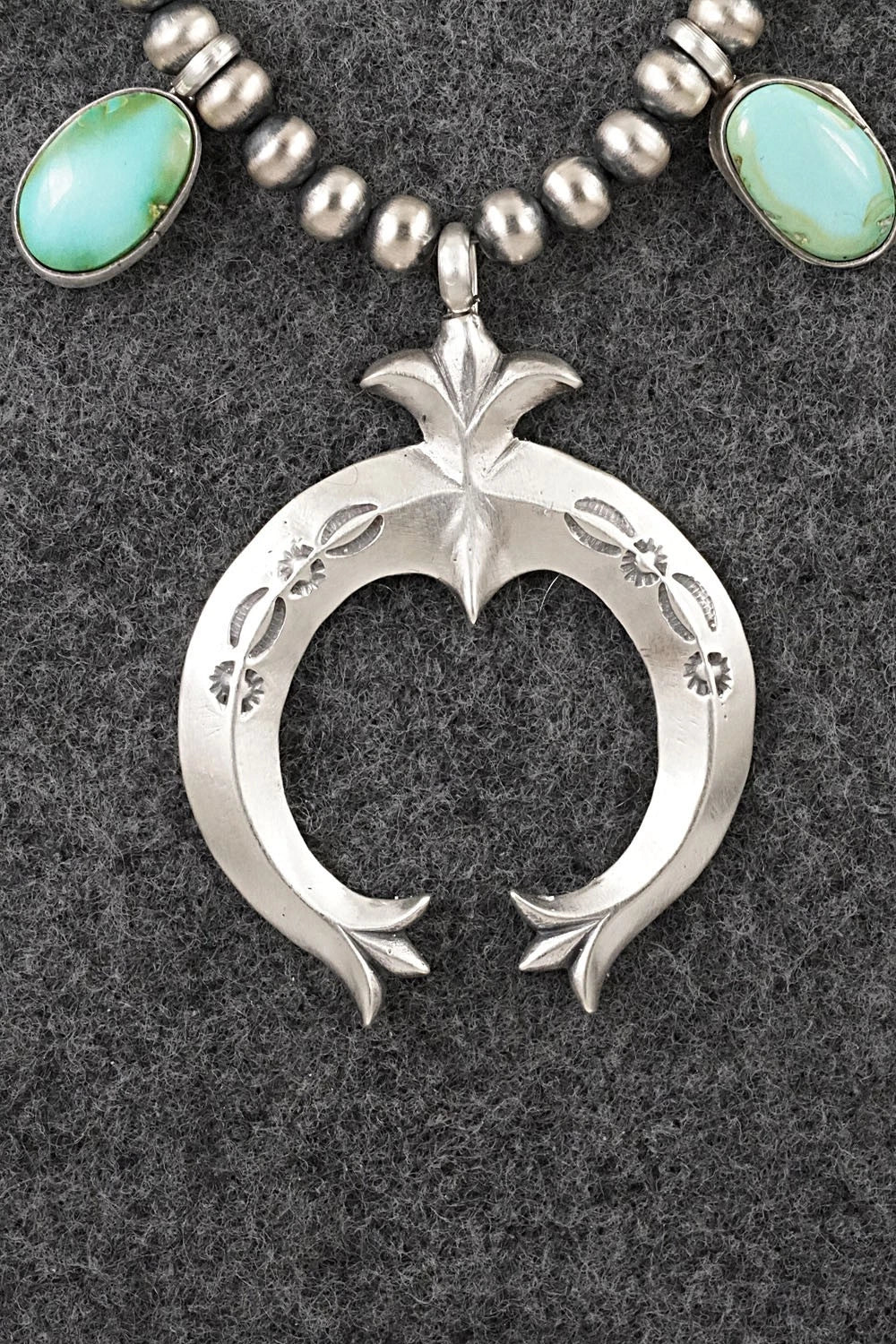 Turquoise & Sterling Silver Necklace - Latricia Largo