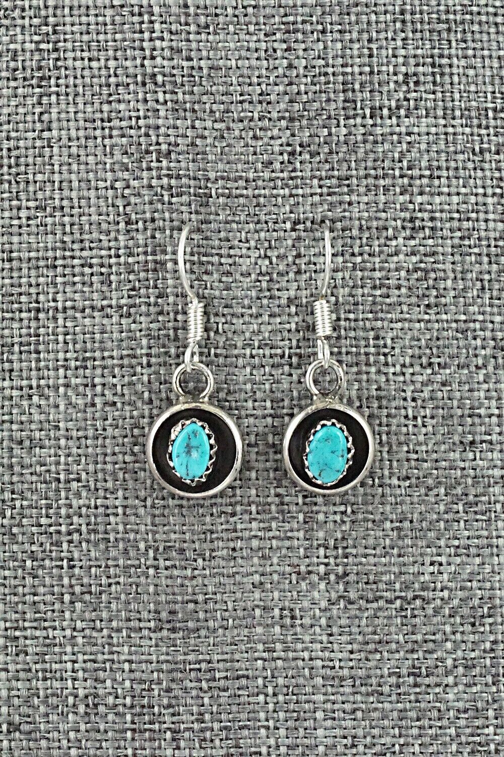 Turquoise & Sterling Silver Squash Blossom Set - Phil Garcia