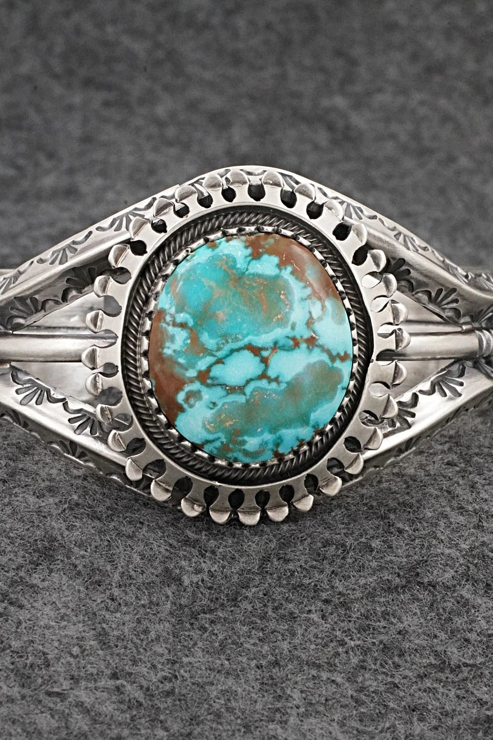 Turquoise & Sterling Silver Bracelet - Randy Boyd
