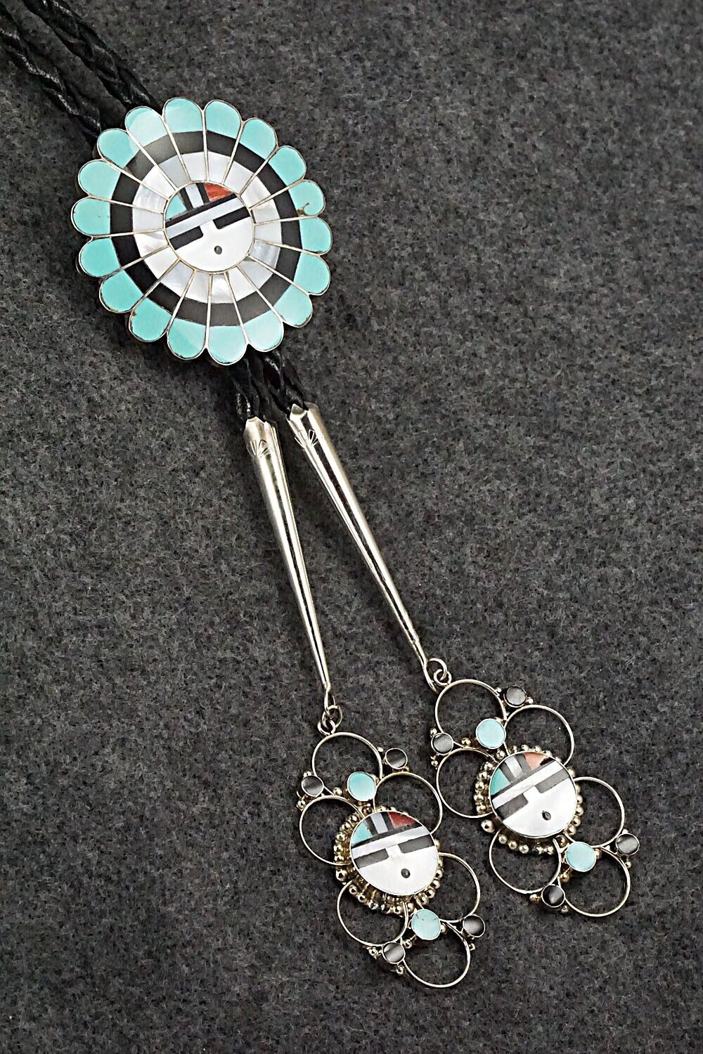 Multi Stone & Sterling Silver Bolo Tie - Bryant Othole