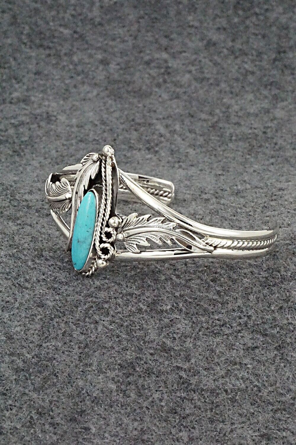 Turquoise & Sterling Silver Bracelet - Andrew Vandever