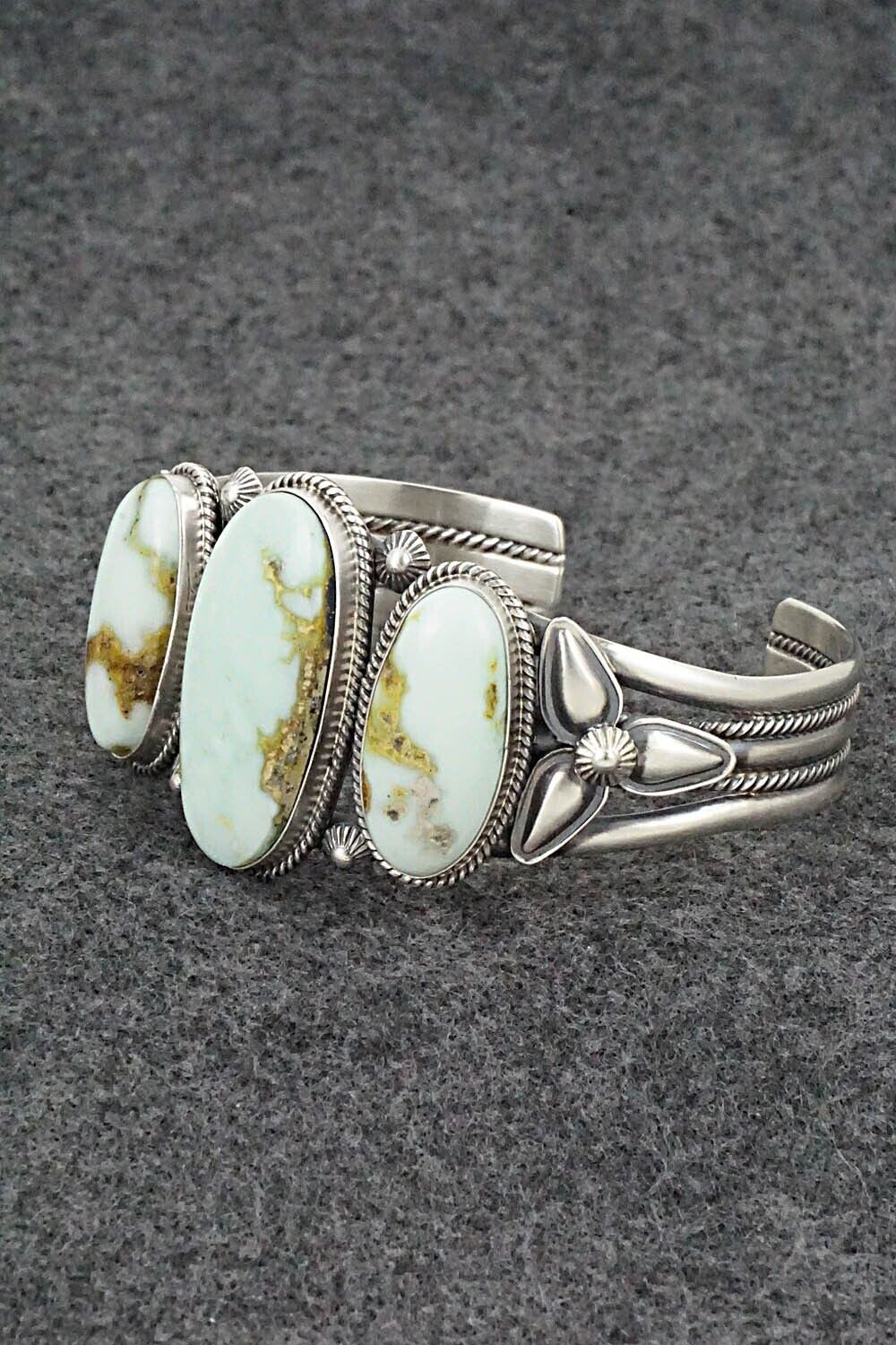 Variscite & Sterling Silver Bracelet - Derrick Gordon