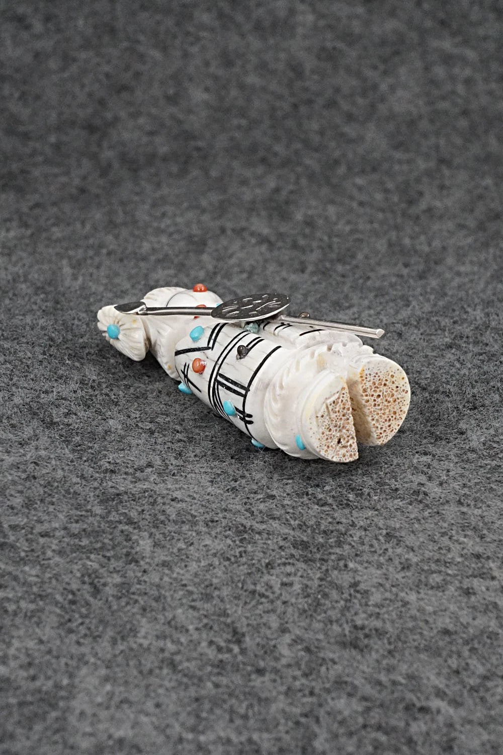 Warrior Zuni Fetish Carving - Claudia Peina