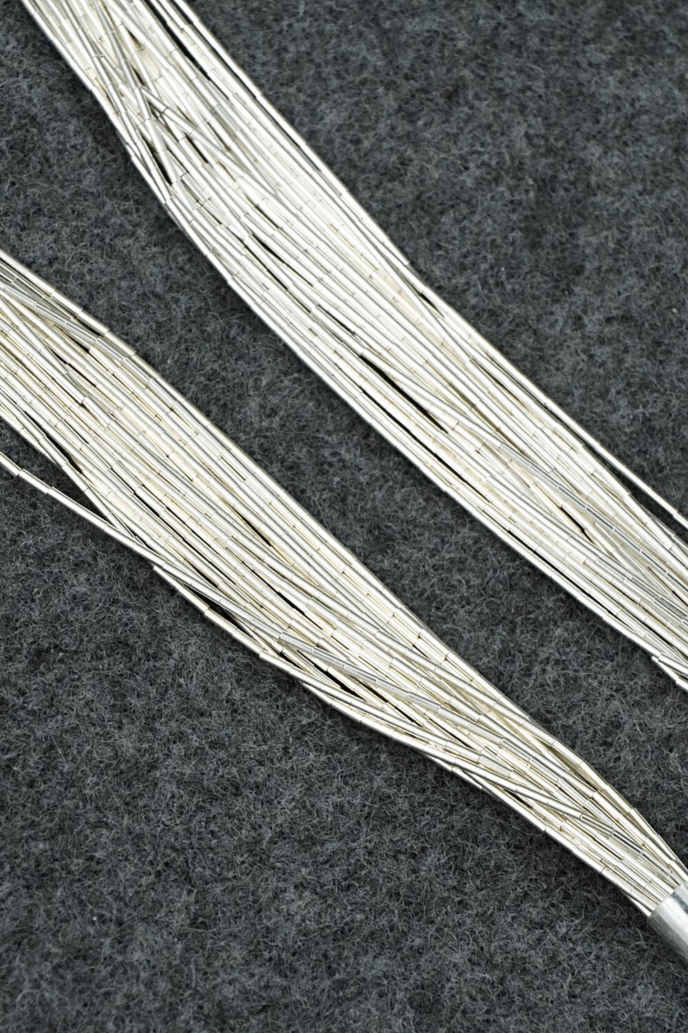 Liquid Silver Necklace - Sterling Silver 18"