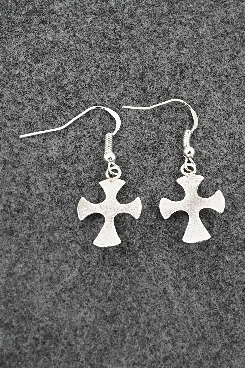 Turquoise and Sterling Silver Earrings - Lorraine Chee